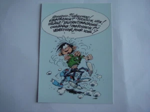 CARTE POSTALE FRANQUIN GASTON LAGAFFE 10 QUOI QUOI HEHOOHOO 1989 - Picture 1 of 1