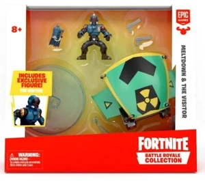 Fortnite Meltdown Glider & The Visitor Battle Royale 2" Action Figure New Sealed - Picture 1 of 4