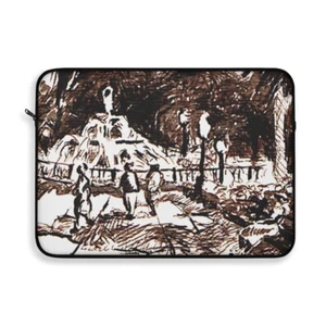 Funda para computadora portátil Forsyth Park Fountain Savannah GA - Imagen 1 de 10