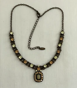 VCLM chain necklace crystal pendant Nordstrom - Picture 1 of 8
