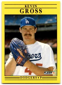 Kevin Gross 1991 Fleer Update #U-94 Los Angeles Dodgers - Picture 1 of 2