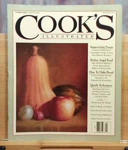 Cook's Illustrated Magazine AUSGABE #1 CHARTER AUSGABE - Bild 1 von 9