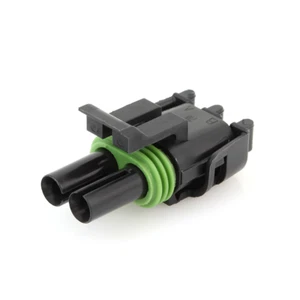 Aptiv Weather Pack Female Tower Half 2 Conductor Delphi 12015792 5-Pack - Bild 1 von 2