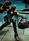 Publicite Advertising 0123 2010  Mode Pret A Porter Gucci Maroquinerie