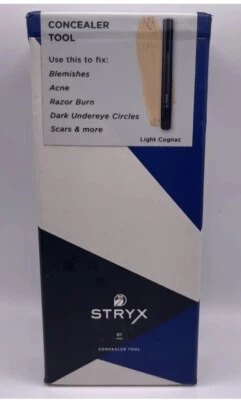 STRYX Concealer Tool 01  for Men in Cover-up Spot Treatment Light Cognac New - Image 1 of 2