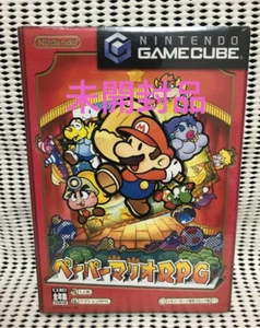 Paper Mario RPG Nintendo Gamecube GC Japan Edition Vintage Role Playing Game - Picture 1 of 6
