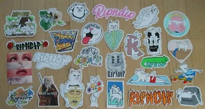 RIPNDIP rip n dip Nermal 27 STICKER PACK lot decal skate street laptop