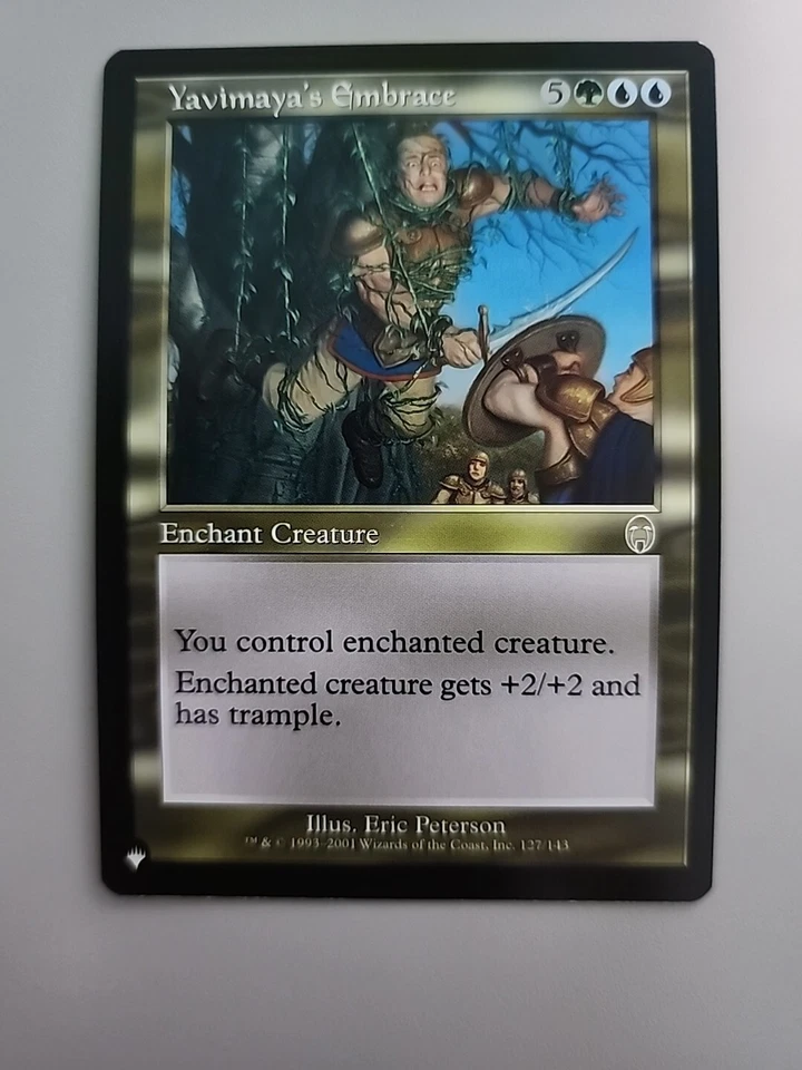 MTG Yavimaya's Embrace Mystery Booster - Apocalypse 127/143 Regular Rare - Image 1 of 1