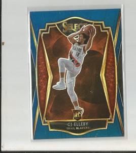 2020-21 Panini Select  CJ ELLEBY  Blue Prizm
