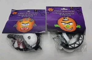 Kits artesanales para decoración de calabaza Greenbrier Halloween 2 patrones piezas nuevas - Imagen 1 de 2