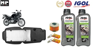 Pack Révision Vidange Filtre 2 Bougie +2L d'Huile HONDA XLV 125 Varadero 2001-06 - Imagen 1 de 2