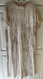 NWT Old Navy Tie Dye T-Shirt Dress Crew Neck Short Sleeve Size M Casual Soft - Picture 1 of 5