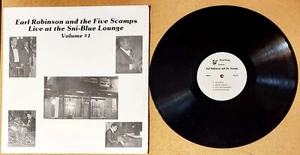 KANSAS CITY BLUES/JAZZ LP: EARL ROBINSON & THE FIVE SCAMPS Live At the Sni-Blue - Picture 1 of 2