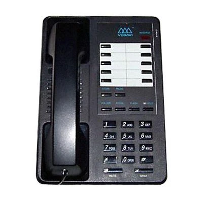 Lot of (5) Refurbished Vodavi Starplus 2802-00 Single-Line Speakerphone (Black) - Image 1 of 2