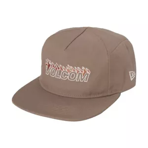 Volcom x NE "Tuned" Camper Hat (Desert Taupe) Strap Cap - Picture 1 of 2