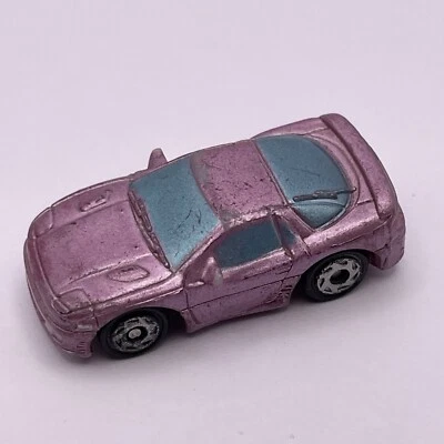 Micro Machines MITSUBISHI 3000 GT Car 1994 Purple Vintage Galoob 1:144 Model - Image 1 of 4