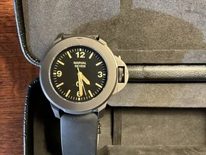 Narvel Seven Gun Metal Stahl Limited Edition 60 Stück Automatik 200m Diver 47mm - Bild 1 von 8