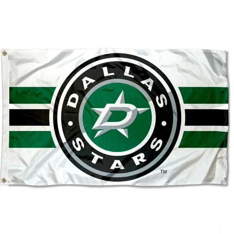 Dallas Stars Hockey Flag Logo Flag 3x5ft With Grommets US Shipping Cover