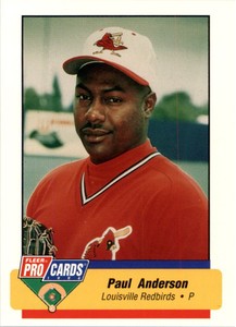 1994 Louisville Redbirds Fleer/ProCards #2970 Paul Anderson