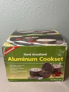 Coghlans harteloxiertes Aluminium Kochset 10-teiliges Set 1324 Neu aus altem Lagerbestand Camping - Bild 1 von 7
