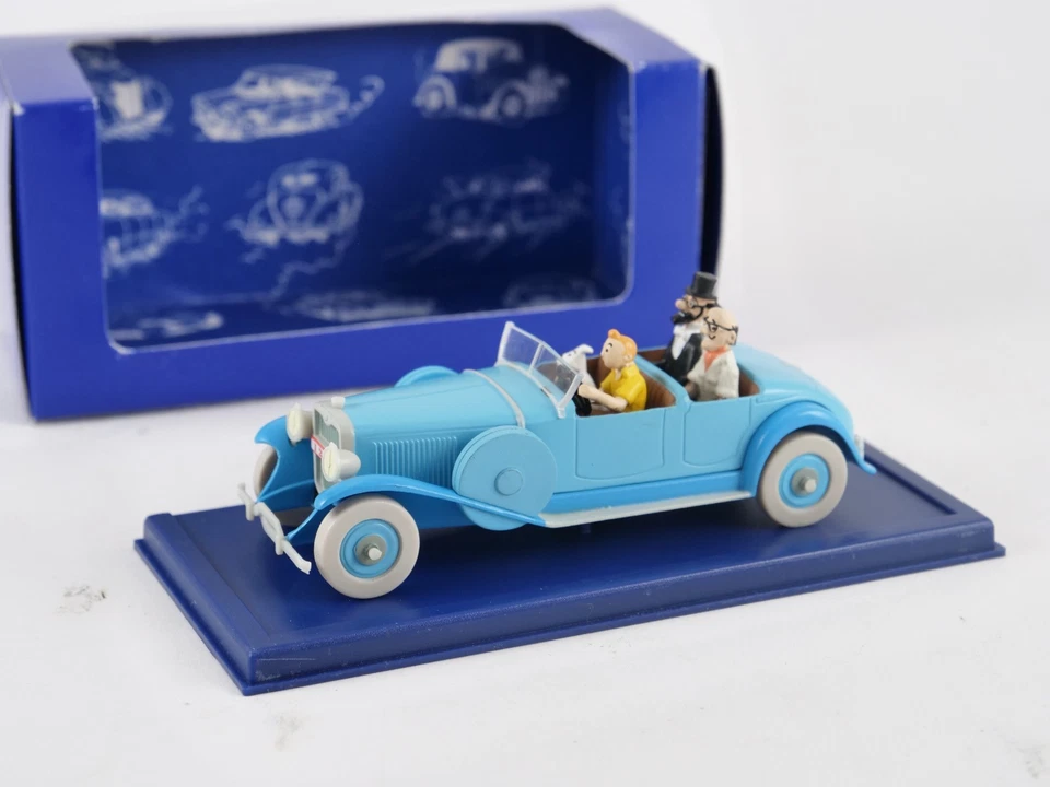 In Auto Tintin 1/43 La Lincoln Torpedo Dei Sigari Del Faraone - Immagine 1 di 4