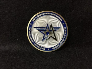 Air Space Forces Association Chapter 221 Johnstown Pa Challenge Coin Buzz Wagner - Picture 1 of 5