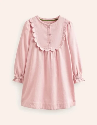 Mini Boden Norah Scallop Cord Light Pink Dress NWT Girls Size 11-12 - Image 1 of 4