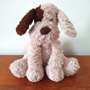 Jellycat Fuddlewuddle Patch Welpe Hund weiche Beanie Plüsch braun beige JELLY2998SH - Bild 1 von 9