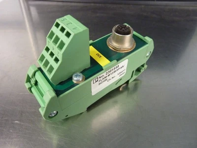 PHOENIX FLKM-M12/B/5P/4A/SO106 CONTACT INTERFACE MODULE 2301558   (31185) - Image 1 of 4