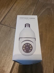 360° 1080P IP E27 Light Bulb Camera Wi-Fi IR Night Smart Home Wireless Security - Picture 1 of 3