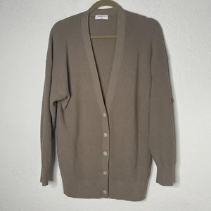 Cardigan donna Babaton con bottoni davanti taglia S beige - Foto 1 di 10