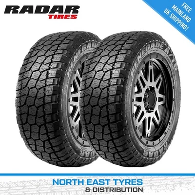 2X 255 70 16 RADAR RENEGADE A/T-5 BRAND NEW 4X4 ALL TERRAIN TYRES - M+S 111H - Image 1 of 4