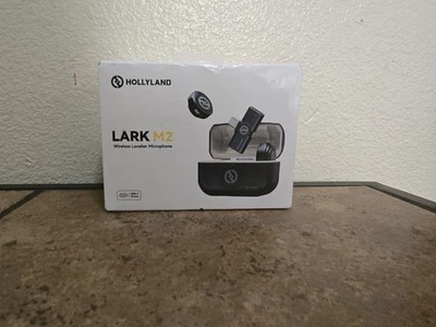 Hollyland Lark M2 Wireless Lavalier Microphone  iPhone Android Camera PC Lap - Image 1 of 4