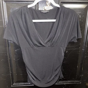 My Michelle ladies size medium black short sleeveshirt - Picture 1 of 4
