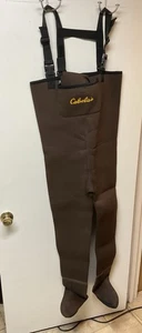 Cabela’s Medium Neoprene Stockingfoot Chest Wader Fishing Hunting - Picture 1 of 14
