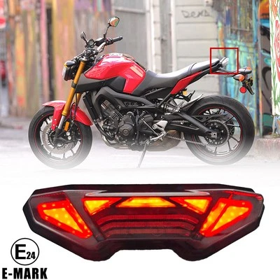 适用于 YAMAHA FZ09 MT09 FJ09 FZ10 MT10 Tracer 7 / 9 Led 尾灯带转向信号 — 第 1/4 张图片