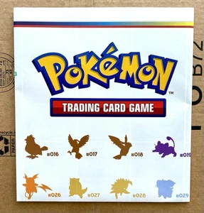 Pokemon TCG - Scarlet & Violet 151 Poster Sammlung NUR POSTER - NIE UNGEFALTET - Bild 1 von 2