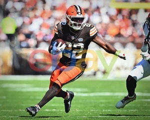 Foto de fútbol americano de la NFL Dylan Sampson Run Action Cleveland Browns 8x10 - Imagen 1 de 1