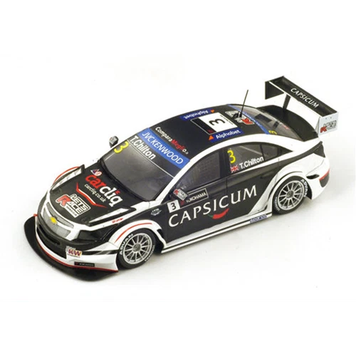CHEVROLET CRUZE N.3 HUNGARORING WTCC 2014 T.CHILTON 1:43 Spark Model Auto Compet - Immagine 1 di 1