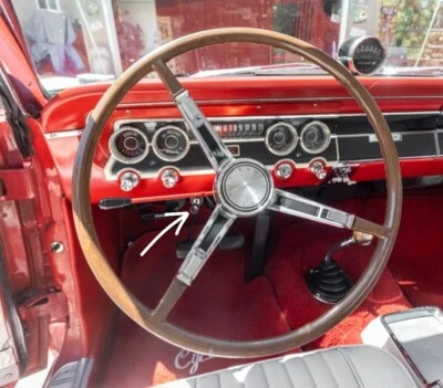 1964 Mercury Comet Ford Falcon кабель вентиляционных отверстий свежего воздуха поворотный механизм изготовитель оборудования - Изображение 1 из 3