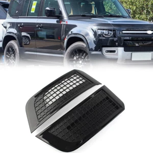 Front Side Fender Vent Cover Grille for Land Rover Defender L663 90 110 2020-23 - Picture 1 of 23