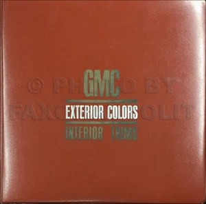 GMC 1969 álbum camioneta camioneta pickup de distribuidor de color y tapicería y camioneta grande sala de exposición - Imagen 1 de 2