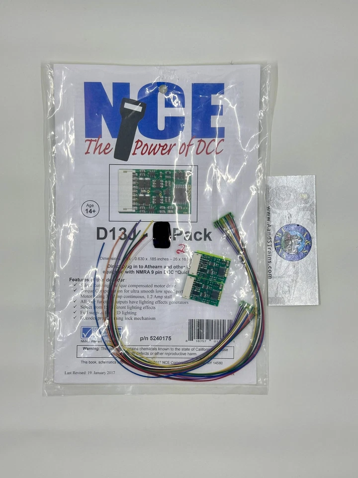 NCE 5240175 D13J - 2 Pack - Image 1 of 1