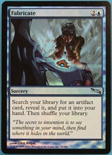 Fabricate FOIL Mirrodin NM Blue Uncommon MAGIC MTG CARD (ID# 198293) ABUGames