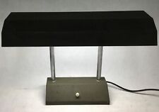 OSRAM vintage military khaki kaki metal design desk table lamp