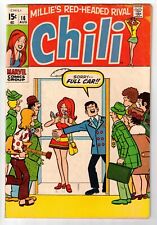 CHILI #16 1970 NICE MINISKIRT COVER MARVEL BRONZE AGE!
