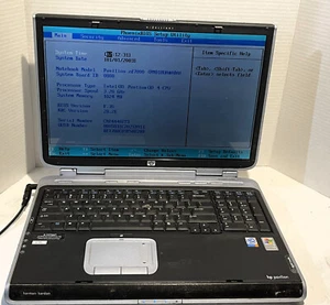 HP Pavilion zd7389cl 17.3" Notebook (Intel Pentium 4 3.20GHz ) Parts/Repair - Picture 1 of 11