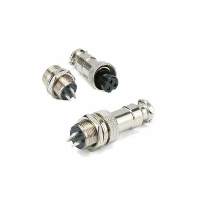 GX12-2/3/4/5/6Pin Aviation Male/Female Plug &Socket Circular Multipole Connector - Image 1 of 4