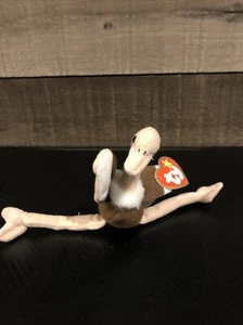 stretchy the ostrich Teenie Weenie Beanie Babys - Bild 1 von 2