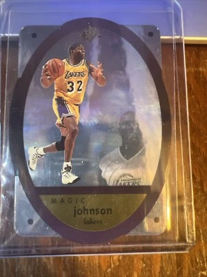 Magic Johnson 1996 SPx Hologram Basketball Card #24 HOF Lakers NM-MT - Image 1 of 4